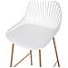 Set Di 4 Sedie Alte Kleve Bianco - Foto miniatura 6