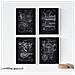 Set Di 4 Stampe Stampe Con Brevetti Di Utensili Da Cucina Manifesti Con E Vecchi Brevetti Cucina Disegno Di Alta Qualità Sfondo Senza Cornice A4 - Foto miniatura 1