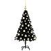 Albero di Natale con 150 LED con supporto Nero 120 cm PVC - Foto miniatura 4