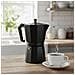 Caffettiera Italiana 560ml 12 Tazze In Alluminio Con Manico Ergonomico, Nero - Foto miniatura 3