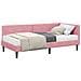 Struttura Letto Angolare con Materasso 2 pcs Grigio Velluto - Foto miniatura 1