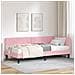 Struttura Letto Angolare con Materasso 2 pcs Grigio Velluto - Foto miniatura 2