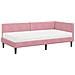 Struttura Letto Angolare con Materasso 2 pcs Grigio Velluto - Foto miniatura 4