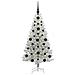 Albero di Natale con 150 LED con supporto Argento 120 cm PET - Foto miniatura 3