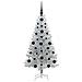 Albero di Natale con 150 LED con supporto Argento 120 cm PET - Foto miniatura 4
