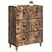 Mobile con Cassetti Rovere Fumo 66 x 34,5 x 90 cm - Foto miniatura 2