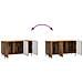Mobile TV Legno antico 99 x 34,5 x 52 cm Legno ingegnerizzato - Foto miniatura 9