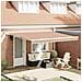 Tenda retrattile Multicolore 400 × 350 cm Poliestere - Foto miniatura 2