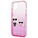 Karl Lagerfeld Klhcp13stgkcp Iphone 13 Mini 5,4 Custodia Rosa /gradient Pink Ikonik Karl & Choupette - Foto miniatura 6