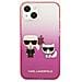 Karl Lagerfeld Klhcp13stgkcp Iphone 13 Mini 5,4 Custodia Rosa /gradient Pink Ikonik Karl & Choupette - Foto miniatura 7