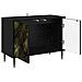 Mobile TV ELBURG 69 x 33 x 50,5 cm Rovere Nero - Foto miniatura 3