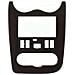 Adattatore autoradio 03613 Mascherina 2DIN Colore Marrone lucido DACIA Duster - Logan - Sandero - Foto miniatura 1