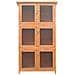 Gabbia Per Conigli 6 Stanze In Legno - Foto miniatura 5