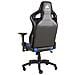 Sedia Gaming T1 Race 2018 Colore Nero / Blu - Foto miniatura 8