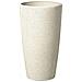Vaso Da Fiori Moderno Tondo Bianco 31x31x58cm Abdera - Foto miniatura 26