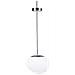 Lampadario In Vetro Bianco Liffel - Foto miniatura 17