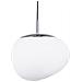 Lampadario In Vetro Bianco Liffel - Foto miniatura 22