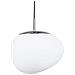 Lampadario In Vetro Bianco Liffel - Foto miniatura 10