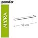 Portasalviette Collezione Micra - 40 Cm Cromo A Magazzino - Foto miniatura 1
