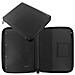 Portablocco Metropol 32x24,5x2,6cm Similpelle Nero Chiusura Zip Filofax - Foto miniatura 1
