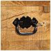 Scarpiera 86x35x55 Cm In Legno Massello Di Mango - Foto miniatura 3