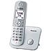 Telefono Cordless KX-TG6851JTS DECTcon Schermo LCD da 1.8" Argento /Bianco - Foto miniatura 2