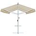 Tenda Parasole con Piedistallo 600x300 cm Crema - Foto miniatura 3