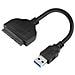 Sata A Usb Usb 3.0 Adattatore Driver Sata Iii Duro W Uasp Compatibile Per 2.5 Pollici Hdd E Ssd - Foto miniatura 1