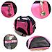 Elemento Portante Del Gatto Soft-sided Pet Carrier Di Viaggio Per I Gatti I Cani Approvato Cucciolo Di Comodit Portatile Pieghevole Bag Pet Airline Rosa (piccolo)  - Foto miniatura 3