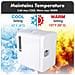 Minifrigo / riscaldatore 4litri 220v + Adattatore 12v - Foto miniatura 6