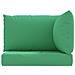 Cuscini per Pallet 3 pz Verdi in Tessuto Oxford - Foto miniatura 5