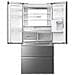 Frigorifero 4 Porte HFW7819EWMP Serie 7 Total No Frost Classe E Capacità Lorda 537 Litri Colore Inox Platinio - Foto miniatura 3