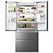 Frigorifero 4 Porte HFW7819EWMP Serie 7 Total No Frost Classe E Capacità Lorda 537 Litri Colore Inox Platinio - Foto miniatura 4