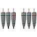 BVL3301, 1m, 3 x RCA, Maschio / maschio - Foto miniatura 1