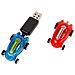 Auto Da Corsa 6 Cm Usb Blu / rosso 3 Pezzi - Foto miniatura 1