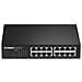Gs-1016 V2 Switch Di Rete Gestito Gigabit Ethernet (10/100/1000) Nero - Foto miniatura 1