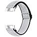 Bracciale Fitbit Charge 5 Nylon Grigio / Nero - Foto miniatura 3
