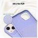 Custodia Tpu Silicone Cover Case Per Apple Iphone 14 Plus Lilla - Foto miniatura 3
