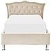 Letto Singolo Contenitore Velluto Beige 90 X 200 Cm Metz - Foto miniatura 9