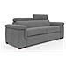 Giunone Divano Letto Alto 18 Cm. Impermeabile T02 Grigio - Foto miniatura 1