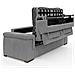 Giunone Divano Letto Alto 18 Cm. Impermeabile T02 Grigio - Foto miniatura 5