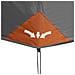 Tenda Campeggio 9 Persone Grigio e Arancione Impermeabile - Foto miniatura 3