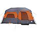 Tenda Campeggio 9 Persone Grigio e Arancione Impermeabile - Foto miniatura 4