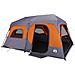 Tenda Campeggio 9 Persone Grigio e Arancione Impermeabile - Foto miniatura 1
