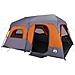 Tenda Campeggio 9 Persone Grigio e Arancione Impermeabile - Foto miniatura 9