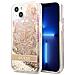 Cover Per Iphone 14 Plus Floating Flower Glitter, Oro - Foto miniatura 2