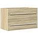 Mobile Lavabo Legno Antico 80x38,5x48 Cm In Legno Multistrato - Foto miniatura 2