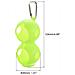 Pinza Per Palline Da Golf In Silicone Verde Moschettone 4 Pezzi - Foto miniatura 2