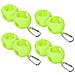 Pinza Per Palline Da Golf In Silicone Verde Moschettone 4 Pezzi - Foto miniatura 1