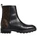 Cleat Ankle Boot-mono Mix Stivaletti Pelle Scarpe Donna Nero Eu 36, Hw0hw01313 0gl - Foto miniatura 1